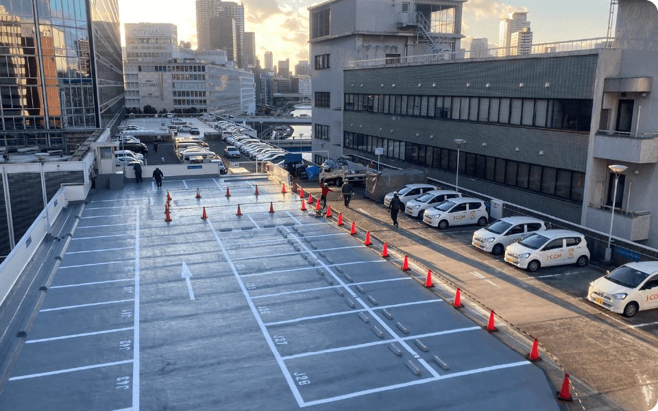 大規模な施工実績